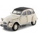 Cochesdemetal.es 1982 Citroen 2CV 6 Charleston Beige 1:24 Welly 24009