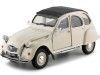 Cochesdemetal.es 1982 Citroen 2CV 6 Charleston Beige 1:24 Welly 24009