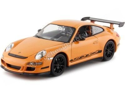 2006 Porsche 911 (997) GT3 RS Naranja 1:24 Welly 22495 Cochesdemetal.es