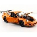 Cochesdemetal.ES 2006 Porsche 911 (997) GT3 RS Naranja 1:24 Welly 22495