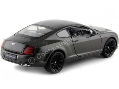 2011 Bentley Continental Supersports Gris Metalizado 1:24 Welly 24018 Cochesdemetal.es 2