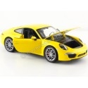 Carsdemetal.es 2012 Porsche 911 (991) Race jaune 1:24 Wellly 24040