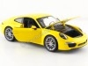 Carsdemetal.es 2012 Porsche 911 (991) Race jaune 1:24 Wellly 24040