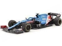 2021 Alpine A521 Renault E-Tech 20B Nº14 Fernando Alonso GP F1 Bahrain 1:18 Spark 18S580