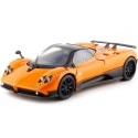 Cochesdemetal.es 2009 Pagani Zonda F Naranja 1:24 Motor Max 73369