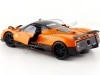 Cochesdemetal.es 2009 Pagani Zonda F Naranja 1:24 Motor Max 73369