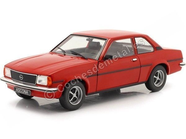 Cochesdemetal.es 1975 Opel Ascona B Sport Rojo 1:24 WhiteBox 124072