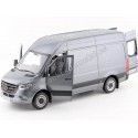 Cochesdemetal.es 2018 Mercedes-Benz Furgoneta Sprinter Metallic Gray 1:18 Dealer Edition B66004163