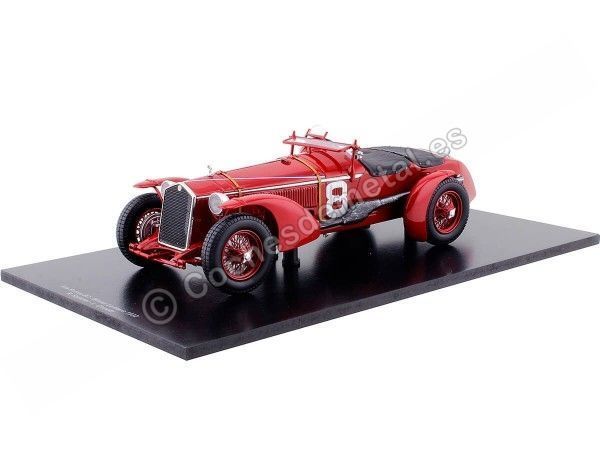 Cochesdemetal.es 1932 Alfa Romeo 8C Nº8 Sommer/Chinetti "Ganador 24h. LeMans" 1:18 Spark 18LM32