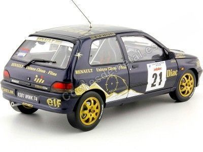 1993 Renault Clio Williams Nº21 Jordan/Boyere Rally Tour de Corse 1:18 Norev 185228 Cochesdemetal.es 2