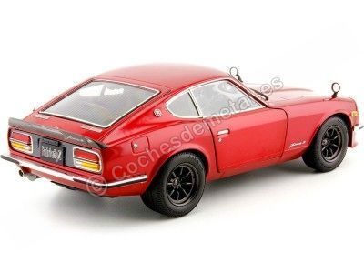 Cochesdemetal.es 1970 Nissan Fairlady Z-L (S30) Rojo Cereza 1:18 Kyosho 08220rm 2