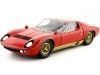 Cochesdemetal.es 1968 Lamborghini Miura P400S Rojo / Dorado 1:18 Kyosho 08316r
