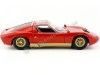 Cochesdemetal.es 1968 Lamborghini Miura P400S Rojo / Dorado 1:18 Kyosho 08316r