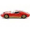 Cochesdemetal.es 1968 Lamborghini Miura P400S Rojo / Dorado 1:18 Kyosho 08316r