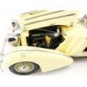 Cochesdemetal.es 1939 Horch 855 Special Roadster Amarillo 1:18 Sun Star 2407