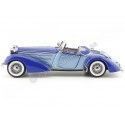 Cochesdemetal.es 1939 Horch 855 Special Roadster Azul Bitono 1:18 Sun Star 2408