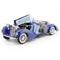 Cochesdemetal.es 1939 Horch 855 Special Roadster Azul Bitono 1:18 Sun Star 2408