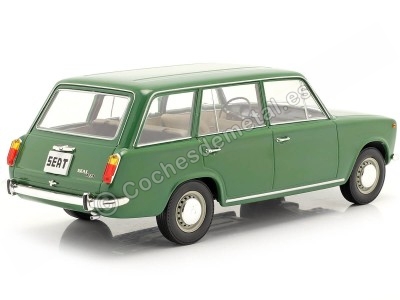 Cochesdemetal.es 1968 siège 124 VERDE familière 1:18 Triple-9 1800226 2