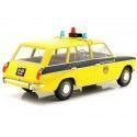 CARSDEMETAL.ES 1970 LADA 2102 (siège 124 Familier) "Police USS" Jaune / Bleu 1:18 Triple-9 1800233