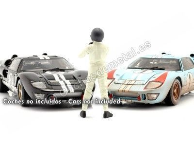 Cochesdemetal.es Figure de Resina "Dia de Carreras Series I, Figure I" 1:18 American Diorama 76283 2