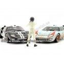 Cochesdemetal.es Figure de Resina "Dia de Carreras Series I, Figure I" 1:18 American Diorama 76283