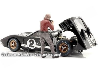 Cochesdemetal.es Figure de Resina "Dia de Carreras Series I, figure II" 1:18 American Diorama 76284 2