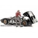 Cochesdemetal.es Figure de Resina "Dia de Carreras Series I, figure II" 1:18 American Diorama 76284