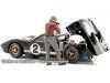 Cochesdemetal.es Figure de Resina "Dia de Carreras Series I, figure II" 1:18 American Diorama 76284