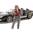 Cochesdemetal.es Figure de Resina "Dia de Carreras Series I, figure II" 1:18 American Diorama 76284