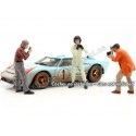 Cochesdemetal.es Figure de Resina "Dia de Carreras Series I, figure II" 1:18 American Diorama 76284