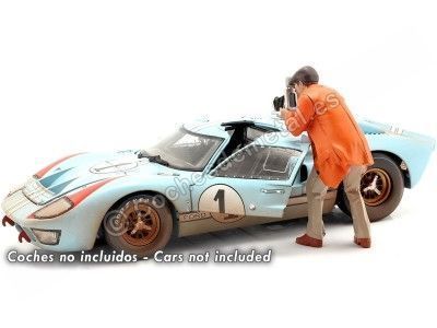 Cochesdemetal.es Figure de Resina "Dia de Carreras Series I, figure III" 1:18 American Diorama 76285 2