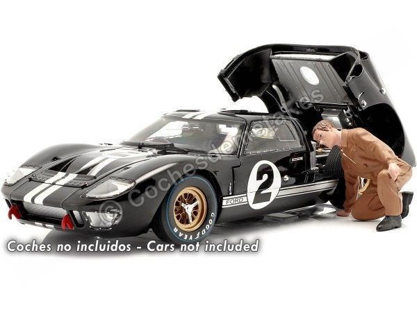 Cochesdemetal.es Figure de Resina "Dia de Carreras Series I, figure IV" 1:18 American Diorama 76286