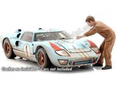 Cochesdemetal.es Figure de Resina "Dia de Carreras Series I, figure V" 1:18 American Diorama 76287