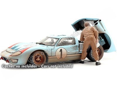 Cochesdemetal.es Figure de Resina "Dia de Carreras Series I, figure VI" 1:18 American Diorama 76288 2