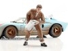 Cochesdemetal.es Figure de Resina "Dia de Carreras Series I, figure VI" 1:18 American Diorama 76288