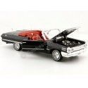 Cochesdemetal.es 1963 Chevrolet Impala Convertible Negro 1:24 Welly 22434