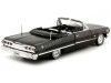 Cochesdemetal.es 1963 Chevrolet Impala Convertible Tuning Negro 1:24 Welly 22434