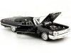 Cochesdememetal.es 1963 Chevrolet Impala Cabring Tuning Negro 1:24 Welly 22434