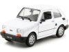 Cochesdemetal.es 1972 Fiat 126 (Seat 126) Blanco 1:21 Welly 24066