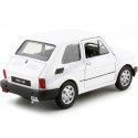 Cochesdemetal.es 1972 Fiat 126 (siège 126) Blanco 1:21 Welly 24066