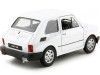 Cochesdemetal.es 1972 Fiat 126 (siège 126) Blanco 1:21 Welly 24066