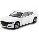 Cochesdemetal.es 2016 Dodge Charger R/T Blanco 1:24 Welly 24079