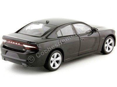 Cochesdemetal.es 2016 Dodge Charger R/T Negro 1:24 Welly 24079 2