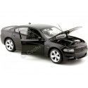 Cochesdememetal.es 2016 Dodge Charger R / T Negro 1:24 Welly 24079