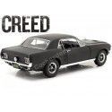 Cochesdemetal.es 1967 Ford Mustang Coupe "Creed. La leyenda de Rocky" Negro Mate 1:18 Greenlight 13611