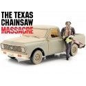 Cochesdemetal.es 1974 Chevrolet C-10 "La Matanza de Texas + Figura con Careta y Motosierra" 1:18 Highway-61 18022