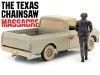 CARSDEMETAL.ES 1974 Chevrolet C-10 "The Matanza de Texas + Figure avec masque et tronçonneuse" 1:18 Highway-61 18022