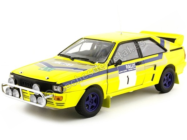 Cochesdemetal 1985 Audi Quattro A2 le rallye à 1:18 Sun 42