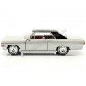 Cochesdemetal.es 1965 Opel Diplomat A V8 Coupé Plata/Negro 1:24 WhiteBox 124082