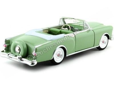 Cochesdemetal.es 1953 Packard Caribbean Convertible Verde 1:24 Welly 24016 2
